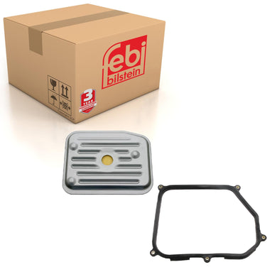 Transmission Oil Filter Set Inc Gasket Fits Volkswagen Sharan 4motion Febi 32644