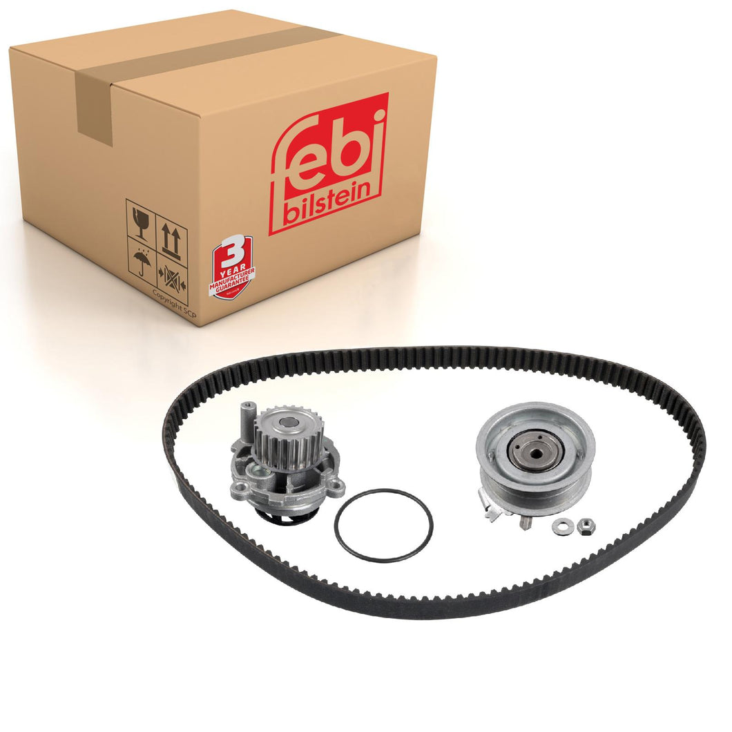 Water Pump Timing Belt Kit Fits Volkswagen Bora Caddy Febi 32814