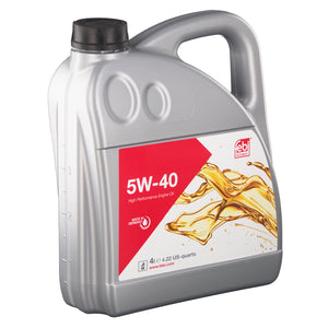 Engine Oil SAE 5W-40 4Ltr Fits Audi BMW Mercedes Skoda VW Febi 32937