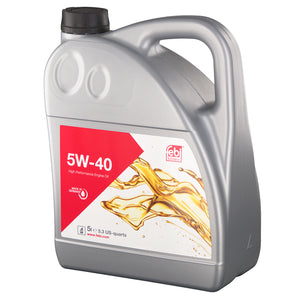 Engine Oil SAE 5W-40 5Ltr Fits Audi BMW Mercedes Skoda VW Febi 32938