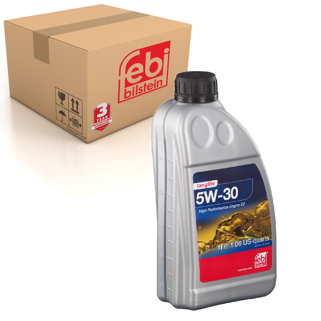 Engine Oil Sae 5W 30 Longlife Fits Universell verwendbar & LCV Merced Febi 32941