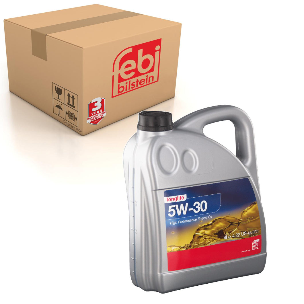 Engine Oil Sae 5W 30 Longlife Fits Universell verwendbar & LCV Merced Febi 32942