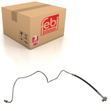 Rear Left Brake Hose Inc Bolt & Sealing Ring Fits Volkswagen Bora Gol Febi 33019