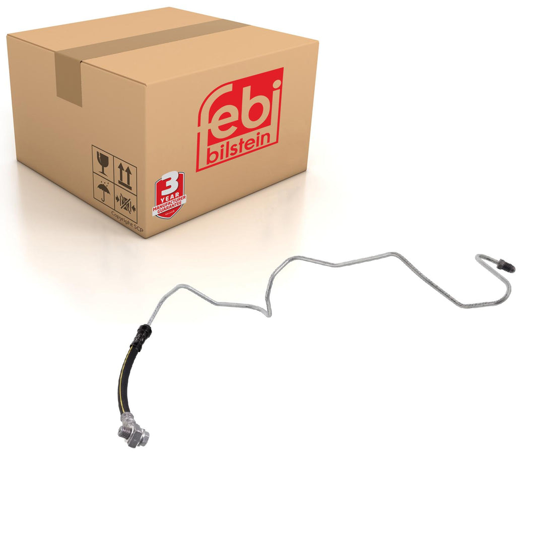 Rear Right Brake Hose Inc Bolt & Sealing Ring Fits Volkswagen Bora Go Febi 33020