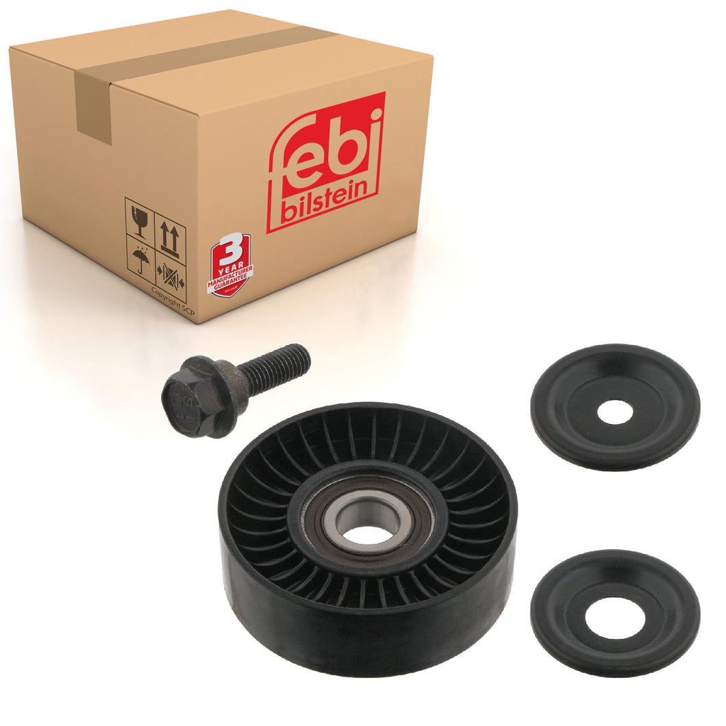 Auxiliary Belt Idler Pulley Inc Bolt Fits KIA Magentis Optima Sportag Febi 33181