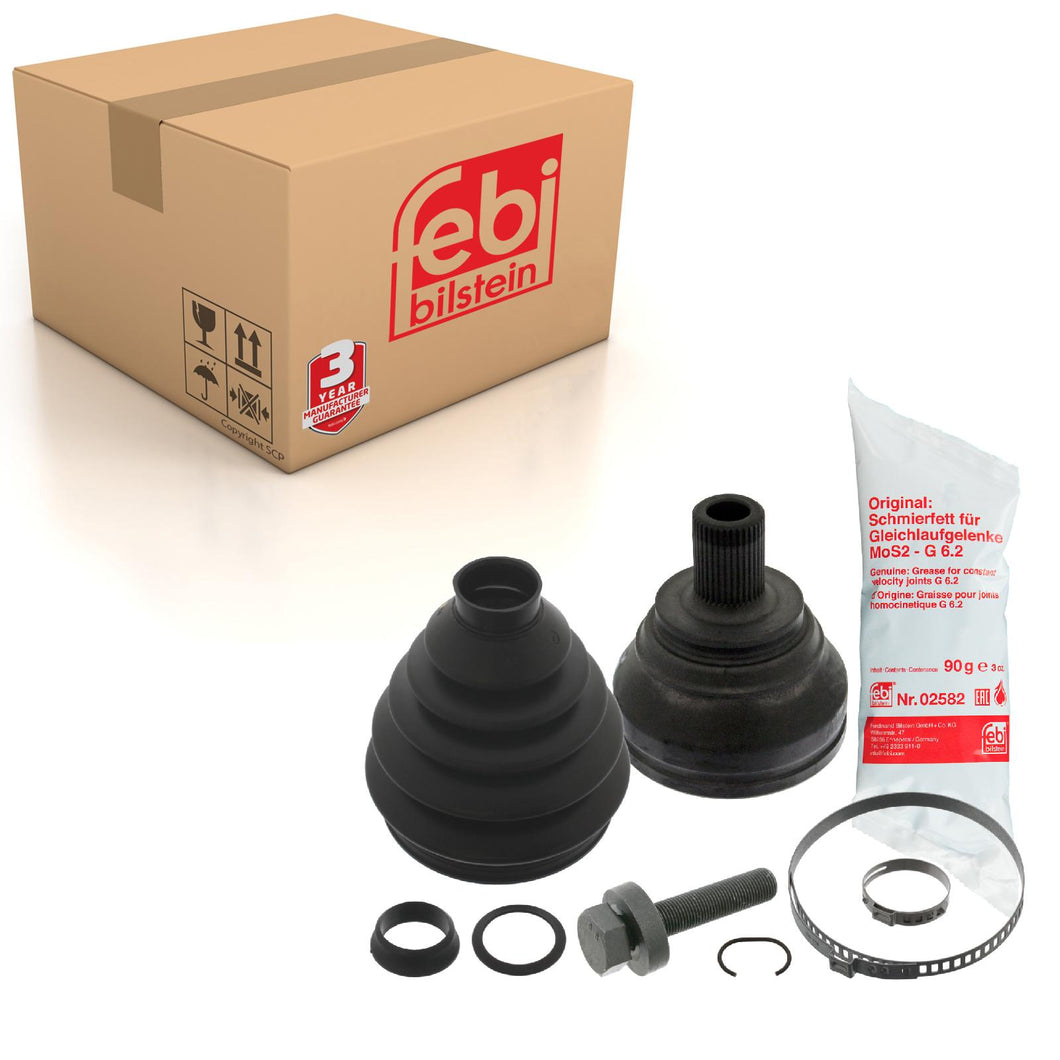 Drive Shaft Joint Kit Fits Volkswagen CC 4motion Caddy Crossgolf Cros Febi 33258