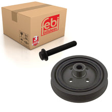 Load image into Gallery viewer, Decoupled Crankshaft Pulley Inc Bolt Fits Ford Fiesta Focus Febi 33682