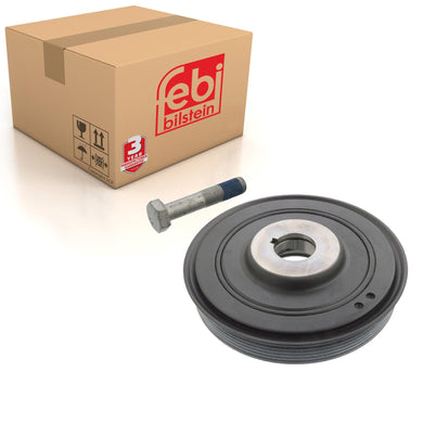 Decoupled Crankshaft Pulley Inc Bolt Fits Lancia Phedra Zeta FIAT Duc Febi 33783