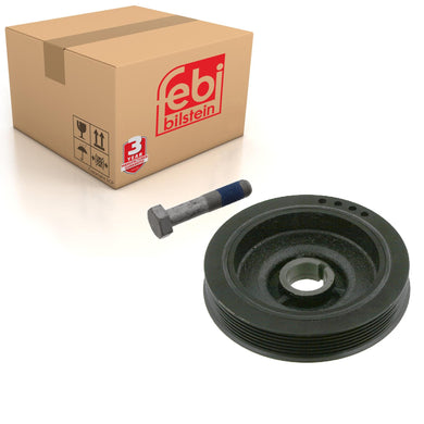 Decoupled Crankshaft Pulley Inc Bolt Fits Lancia Phedra FIAT Scudo Ul Febi 33785