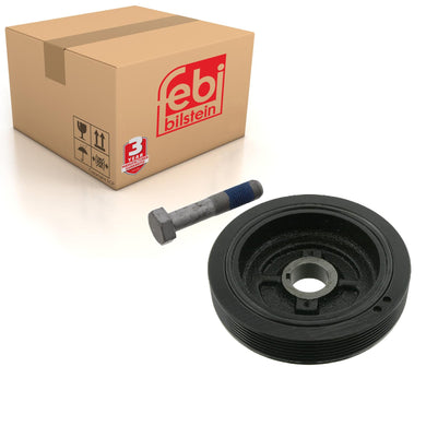 Decoupled Crankshaft Pulley Inc Bolt Fits Peugeot 406 605 806 Citroen Febi 33790