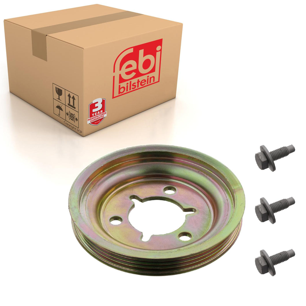 Crankshaft Pulley Inc Bolts Fits Peugeot 205 306 405 Partner Ranch Ci Febi 33806