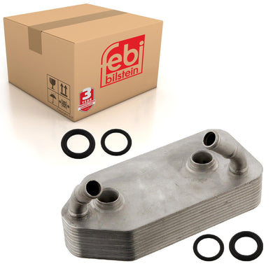Automatic Oil Cooler Inc Seal Rings Fits Volkswagen Bora 4motion Corr Febi 33837