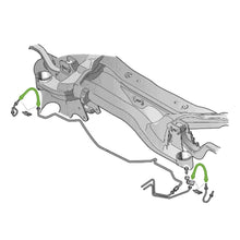 Load image into Gallery viewer, Rear Brake Hose Inc Additional Parts Fits Volkswagen Beetle Bora Cros Febi 33992