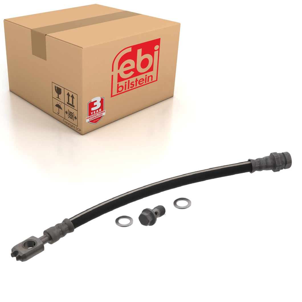 Rear Brake Hose Inc Additional Parts Fits Volkswagen Beetle Bora Cros Febi 33992