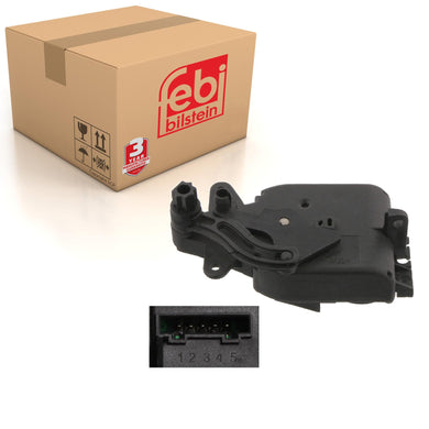 Recirculating Air Flap Adjustment Motor Fits Volkswagen Amarok 4motio Febi 34151