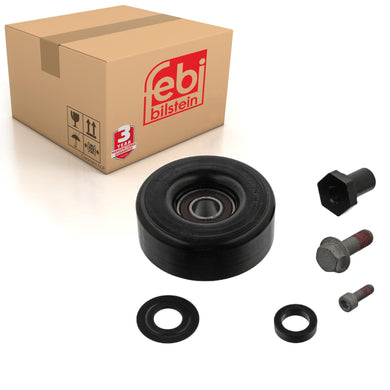 Auxiliary Belt Idler Pulley Inc Bolt Fits Porsche 911 996 997 Febi 34538