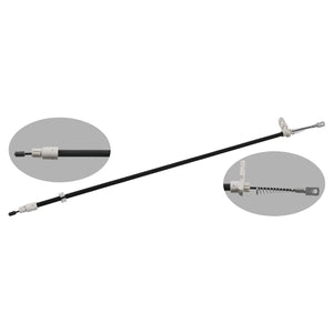 Rear Left Brake Cable Fits Mercedes Benz SLK Model 171 OE 1714200185 Febi 34907
