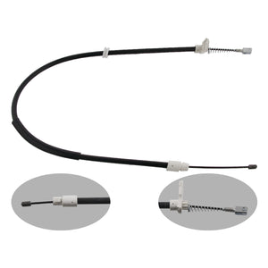 Rear Right Brake Cable Fits Mercedes Benz SLK Model 171 Febi 34912