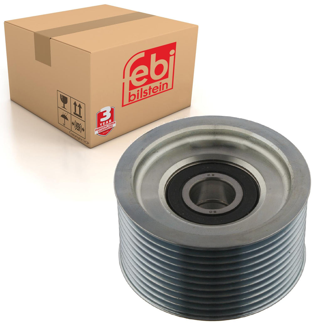 Auxiliary Belt Idler Pulley Fits Volvo B12 B B13 R B7 B9 L S TL7500 8 Febi 35161