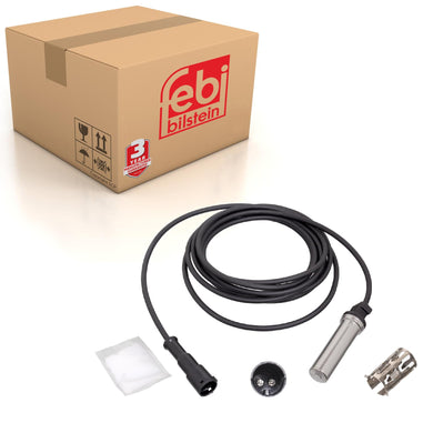 Rear Left Abs Sensor Inc Sleeve & Grease Fits Mercedes Benz Actros At Febi 35330
