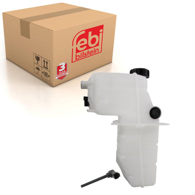 Coolant Expansion Tank Inc Lids & Sensor Fits Scania Serie 44-Serie F Febi 35429