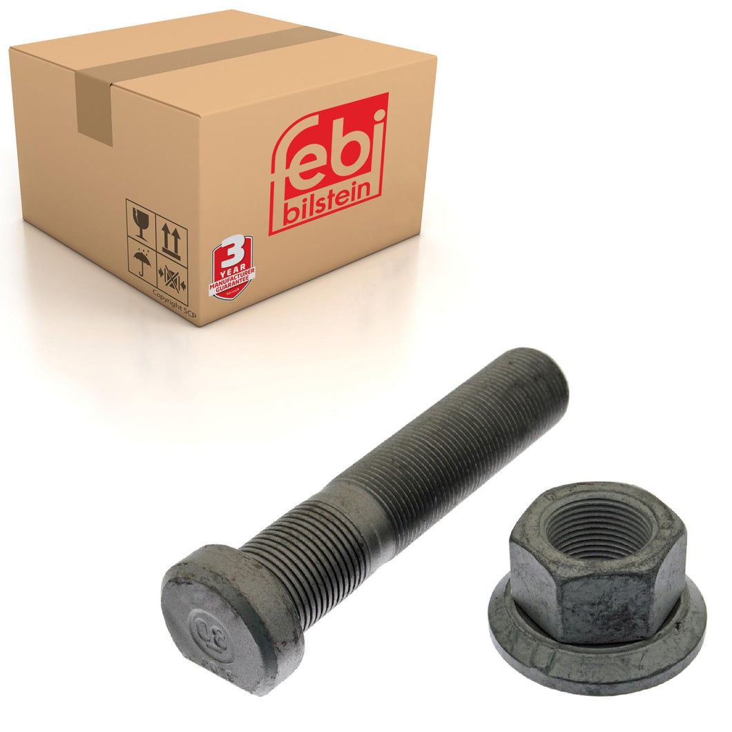 Wheel Stud Inc Wheel Nut Fits Mercedes Benz Actros Atego 18t Atron Ax Febi 35502