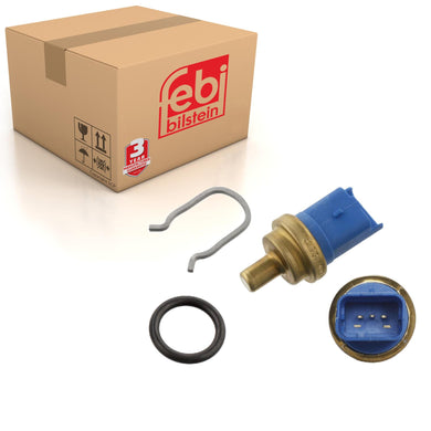 Coolant Temperature Sensor Inc Seal & Retaining Spring Fits FIAT Duca Febi 36066
