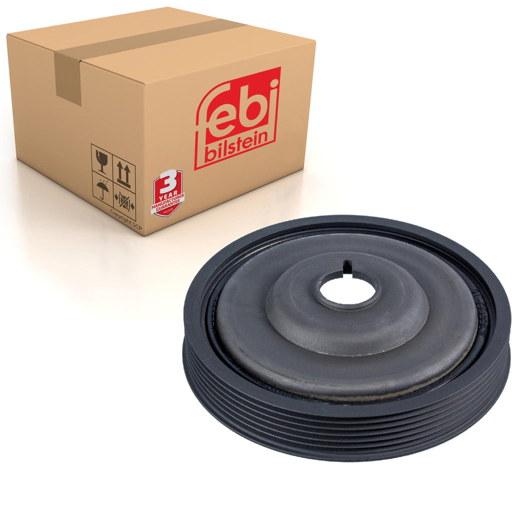 Decoupled Crankshaft Pulley Fits Nissan Aprio NP200 Renault Clio Dust Febi 36154