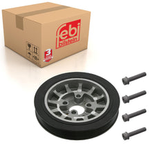 Load image into Gallery viewer, Decoupled Crankshaft Pulley Inc Bolts Fits Volkswagen Caddy Lupo Polo Febi 36344