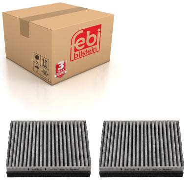 Cabin Filter Set Fits Alfa Romeo 147 156 Sportwagon Q4 GT Febi 36493
