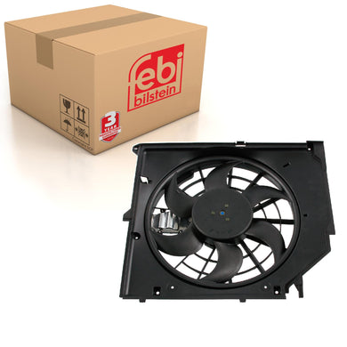 Radiator Fan Inc Shroud Fits BMW 3 Series E46 OE 17117561757 Febi 36663