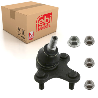 Front Left Lower Ball Joint Inc Lock Nuts Fits SVolkswagen-Volkswagen Febi 36735