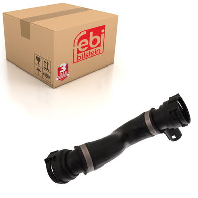 Right Upper Return Hose Inc Quick-Release Fastener Fits BMW 5 Series Febi 36842