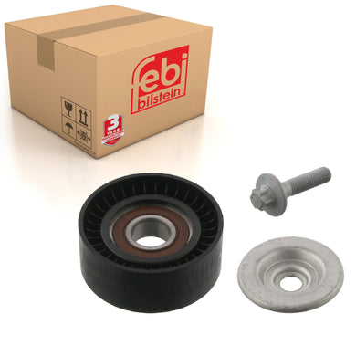 Auxiliary Belt Idler Pulley Inc Bolt Fits Mercedes Benz CL Model 215 Febi 36931