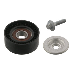 Auxiliary Belt Idler Pulley Inc Bolt Fits Mercedes Benz CL Model 215 Febi 36931