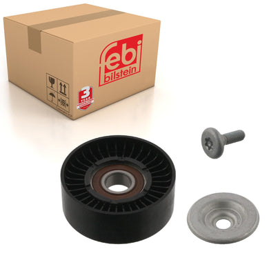 Auxiliary Belt Idler Pulley Inc Bolt Fits Mercedes Benz C-Class Model Febi 36933