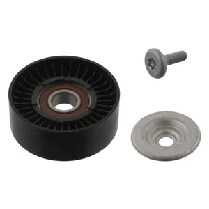 Auxiliary Belt Idler Pulley Inc Bolt Fits Mercedes Benz C-Class Model Febi 36933