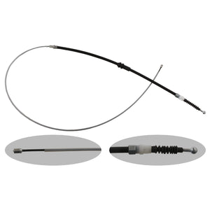 Rear Brake Cable Fits Volkswagen Caddy 4motion 2K OE 2K0609721P Febi 36957