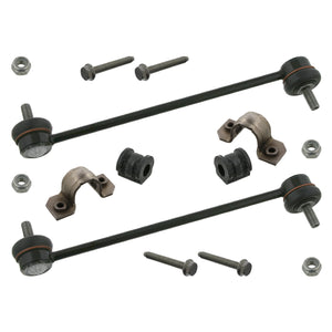 Front Anti Roll Bar Bush Kit Inc Stabiliser Links Fits Volkswagen Cro Febi 37069