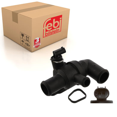 Thermostat Inc Housing Seal & Temperature Switch Fits Smart Cabrio mo Febi 37081