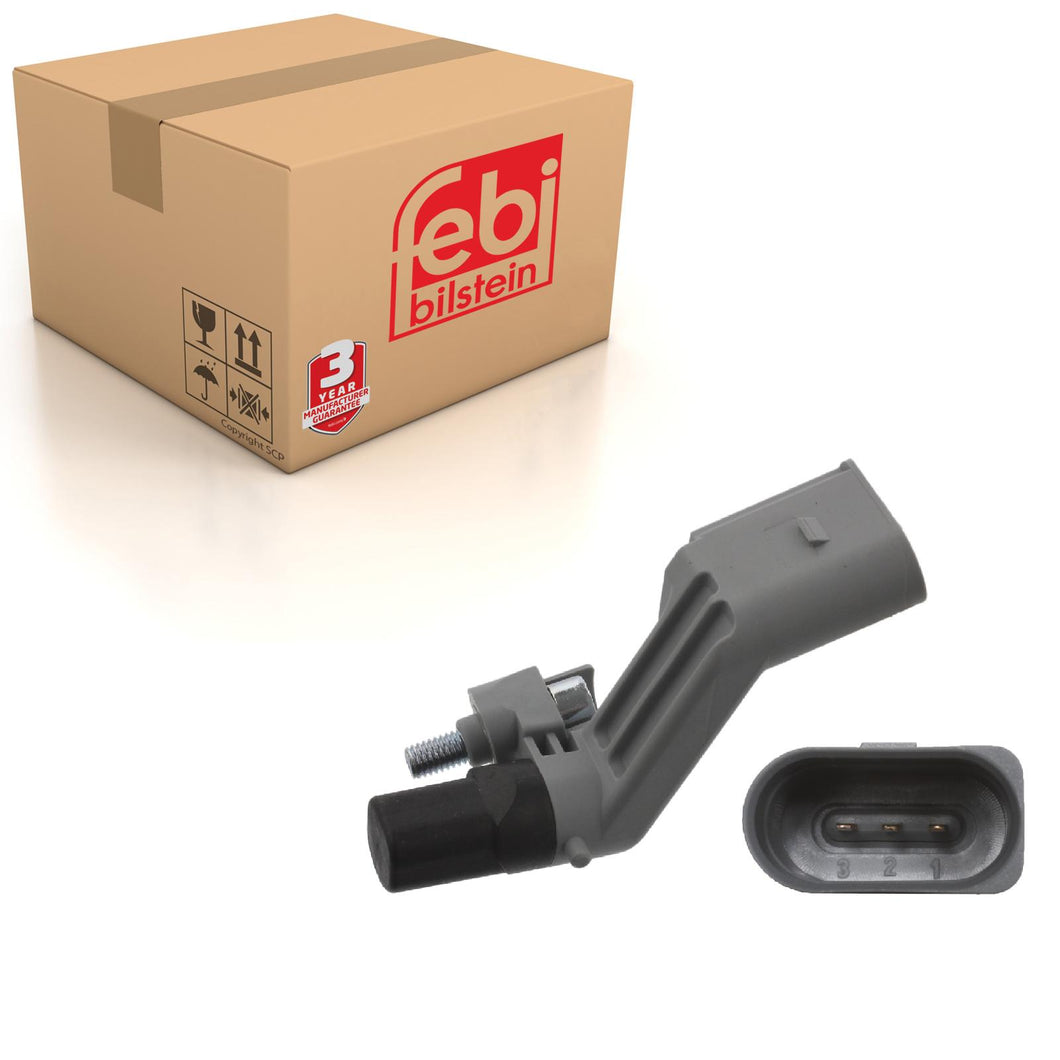 Crankshaft Sensor Inc Bolt Fits Volkswagen Caddy 4motion Crafter Cros Febi 37093