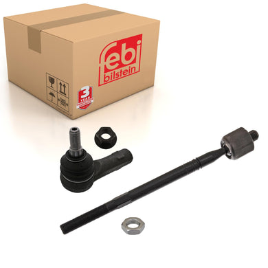 Front Left Tie Rod Inc Tie Rod End Nut & Lock Nut Fits Porsche Cayenn Febi 37205