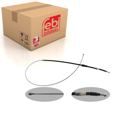 Rear Brake Cable Fits Volkswagen Caddy 4motion 2K OE 2K0609721Q Febi 37218