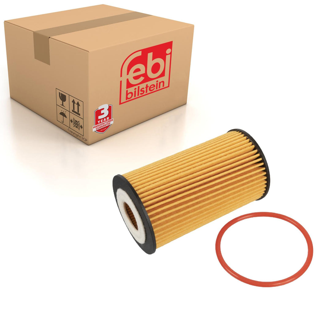 Oil Filter Inc Sealing Ring Fits Vauxhall Adam Agila Astra Corsa Insi Febi 37257