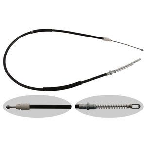 Rear Brake Cable Fits Mercedes Benz Sprinter Model 906 Volkswagen Cra Febi 37273