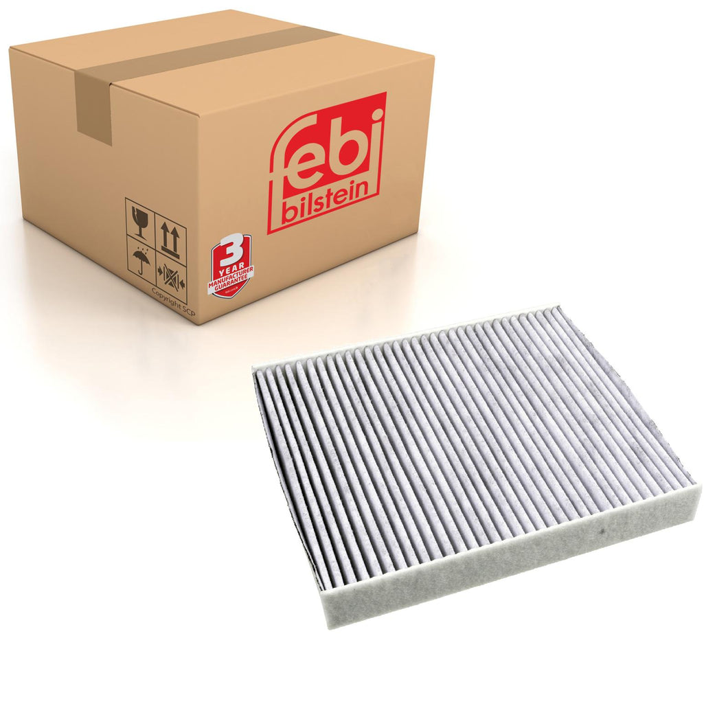 Carbon Cabin Pollen Filter Fits Volkswagen Crossfox Crosspolo 4 Cros Febi 37316