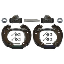 Load image into Gallery viewer, Rear Brake Shoe Set Inc Additional Parts Fits Peugeot 106 Citroen Sax Febi 37484