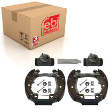 Load image into Gallery viewer, Rear Brake Shoe Set Inc Additional Parts Fits Peugeot 106 Citroen Sax Febi 37490
