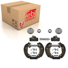 Load image into Gallery viewer, Rear Brake Shoe Set Inc Additional Parts Fits Peugeot 306 Citroen Xsa Febi 37494