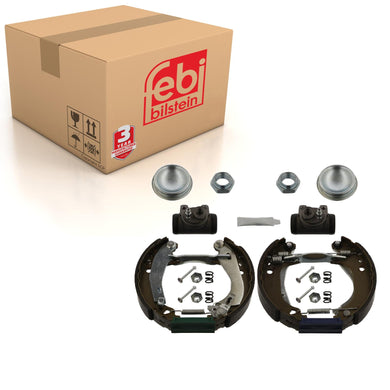 Rear Brake Shoe Set Inc Additional Parts Fits Peugeot 205 OE 42416L Febi 37496
